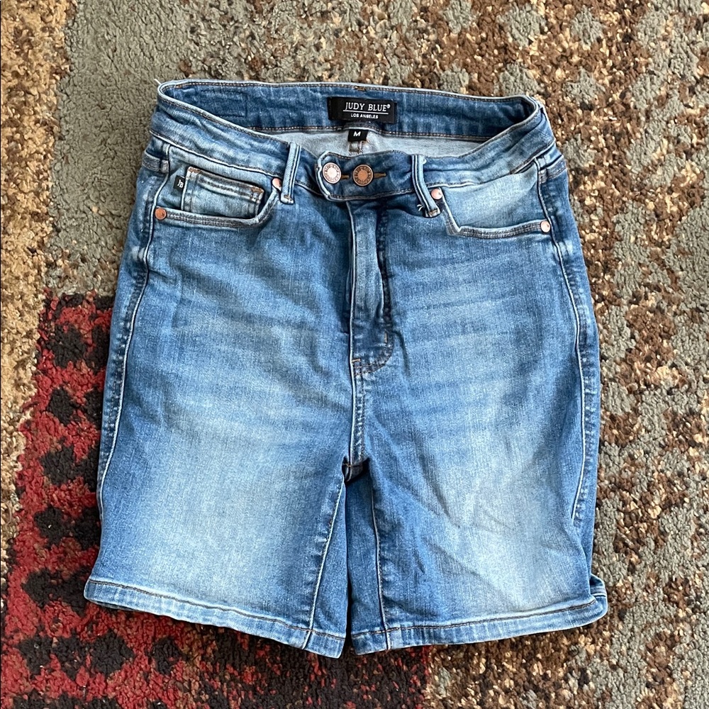 Judy Blue Classic Blue Jean Shorts